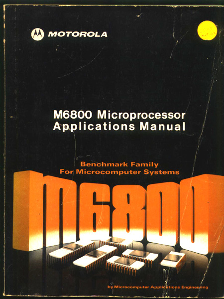M6800 Microprocessor Apps Manual
