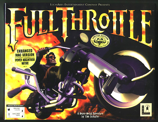 Full Throttle Game for Vintage Macs