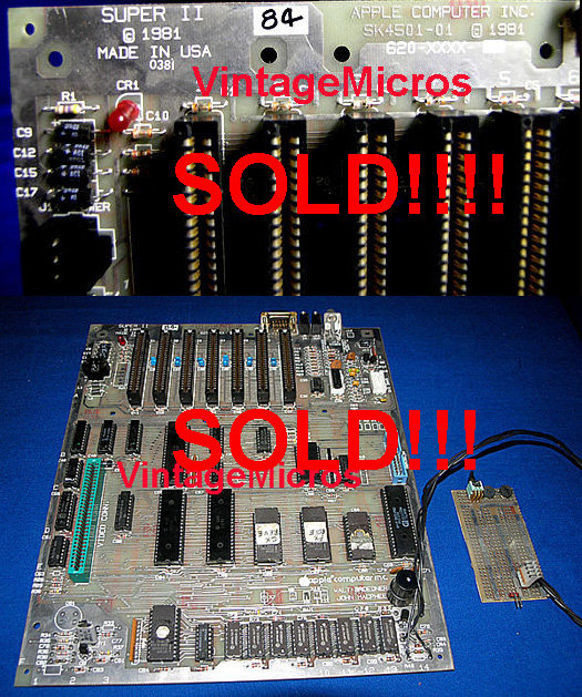 SOLD!!!  Super II Prototype IIe Board